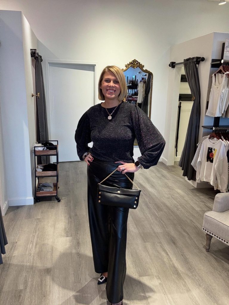 lana's holiday inspired look at cherry hill boutique