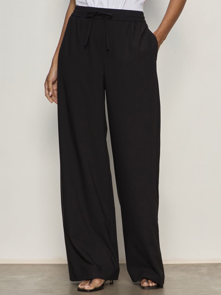 black trouser pants