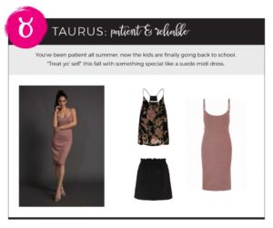 Fall 2018 Fashion on Your Horoscope - Taurus
