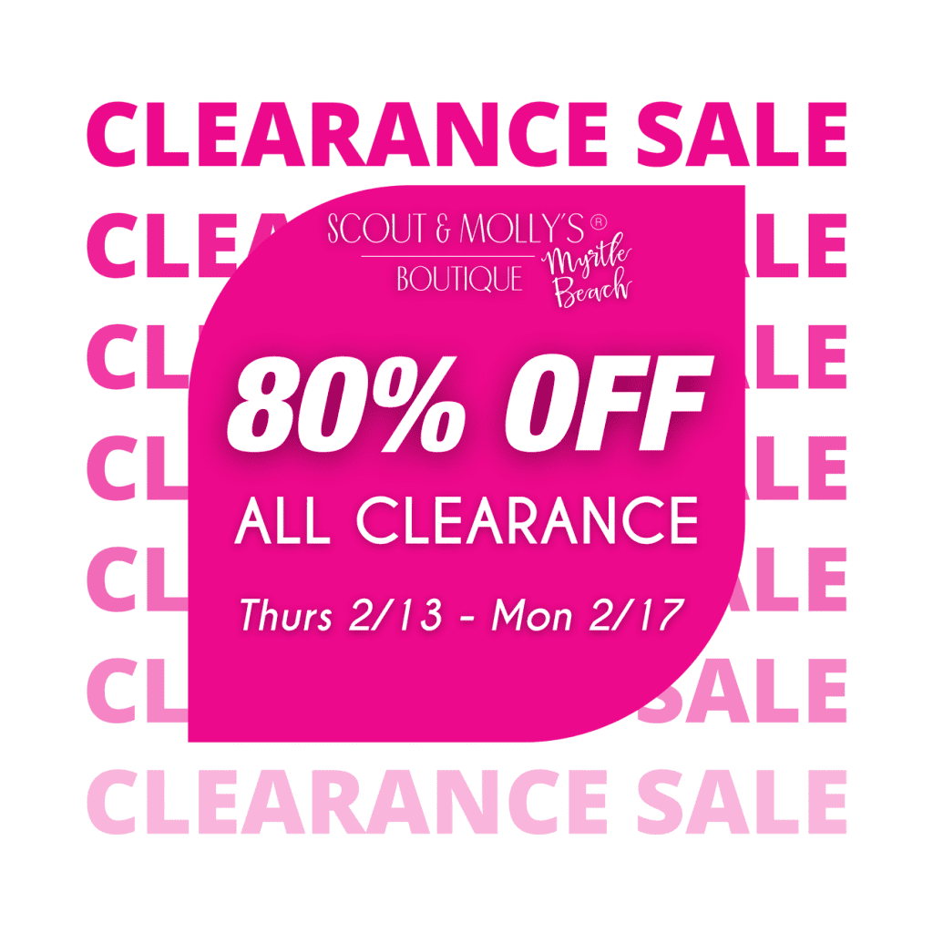 80% clearance sale