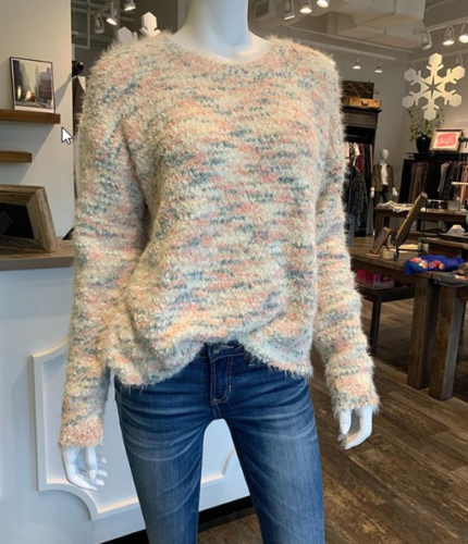Jeans and Sweater at Scout & Molly's