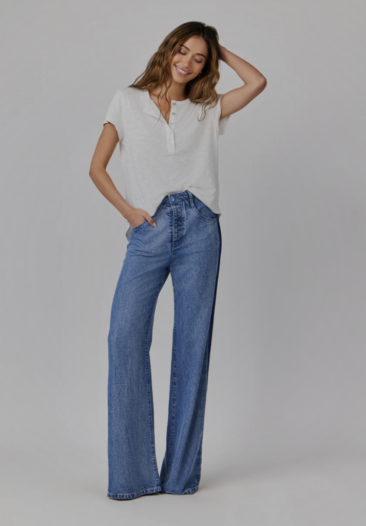 white top and jeans from charlotte boutique